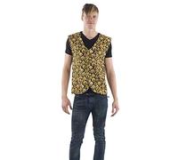 Dress Up America Smiling Faces Printed Vest for Adults - Beautiful Dress Up Set for Role Play