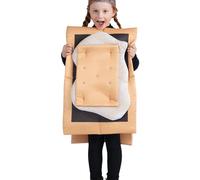 Dress Up America S'mores Marshmallow Costume - Kids Role Play Costume