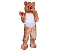 Dress Up America Teddy Bear Mascot Costume Set - Role Play Costume For Adults - Cosplay Costume