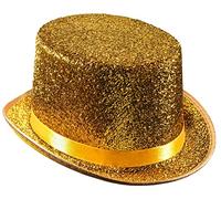 Dress Up America Top Hat For Adults (Gold)
