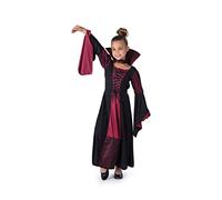 Dress Up America Vampiress Costume for Kids - Girls Vampire Costume - Halloween Vampire Dress - Role Play Costume For Girls