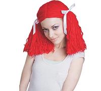 Dress Up America Women Raggedy Ann Mop Wig