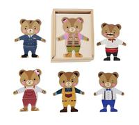 Dress Up Puzzle | Matching Sorting Learning Toy | Change Clothes Puzzle Games,for Kids Ages 3+ Birthday Party Home School Travel