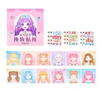 Dress Up Sticker Book for Easy Organization and Travel Friendly Creative Play Safe PVC Educational Toy Book