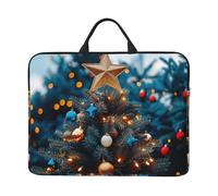 Dress up The Beautiful Christmas Tree 14 Inch Laptop Case, Water-Resistant and Shockproof Computer Cases for Laptops,Suitable for Daily Travel