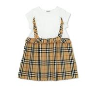 Dress with a check pattern - unisex - Burberry - Dresses - Beige - 4 Y - Kids 4 Y