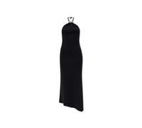 Dress with appliqué, female, The Attico, Party Dresses, Black, M, Dresses M