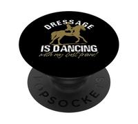 Dressage Dancing Horse Rider Design PopSockets Adhesive PopGrip