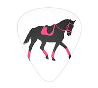 Dressage Dressage Rider Horse Advanced guitar pick 12 pieces Three thicknesses for bass, electric guitar, acoustic guitar bag