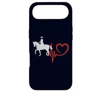 Dressage Horse Heartbeat Equestrians Elegant Horse Rider Case for iPhone Air