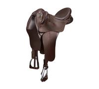 Dressage saddle for horse with swinging fender Bates Kimberley