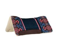 Dressage saddle pad for horse with synthetic wool padding Pool's Western