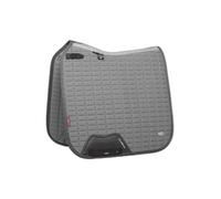 LeMieux Dressage Self-Cool Square Saddle Pad - Saddle Pads for Horses - Equestrian Riding Equipment and Accessories (Polar Grey - Large)