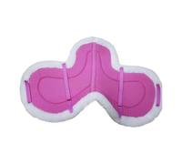Dressage Saddle Pad Non Slip Soft Practical Bareback Horse Back Blanket Riding For Club Warm Up Daily Show For The Horse's Back(Pink)