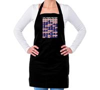 Dressdown Cricket The Ashes Record - Unisex Adult Kitchen/BBQ Apron - Black - One Size