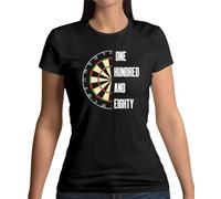 Dressdown Dart Board One Hundred and Eighty 180 - Womens Crewneck T-Shirt