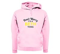 Dressdown Don't Worry It's a BETH Thing! - Unisex Premium Hoodie/Hooded Top - Baby Pink - Medium