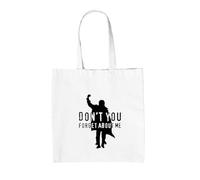 Dressdown Don't You Forget About Me - 100% Cotton Tote Bag - White - One Size
