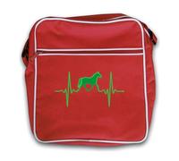 Dressdown Heartbeat Horse - Retro Flight Bag - Red - One Size