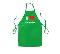 Dressdown I Love Gardening - Kids/Childrens Unisex Apron - Kelly - 3-6 Years