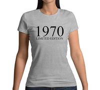 Dressdown Limited Edition 1970 - Womens Crewneck T-Shirt - Sports Grey - Large