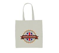Dressdown Made In BISHOP?S STORTFORD 100% Authentic - 100% Cotton Tote Bag - Natural - One Size