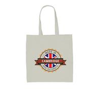 Dressdown Made In CAMBRIDGE 100% Authentic - 100% Cotton Tote Bag - Natural - One Size