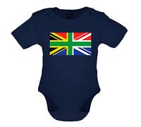 Dressdown South African Union Jack Flag - Organic Babygrow/Body Suit
