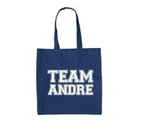 Dressdown Team Andre - 100% Cotton Tote Bag - French Navy - One Size
