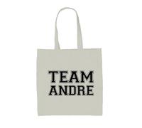 Dressdown Team Andre - 100% Cotton Tote Bag - Natural - One Size