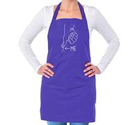 Dressdown Under The Thumb - Unisex Adult Kitchen/BBQ Apron - Purple - One Size