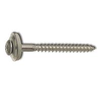 Dresselhaus 0/3516/000/4,5/35/ /02 Spengler Screws A2 with I-Star I 20 with Grey Sealing Washer 2-Piece Similar to DIN 7995, 35 mm, Set of 100