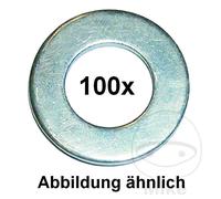 DRESSELHAUS washers for screw M8 DIN 125 (100U)