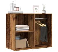 Dresser Cupboard Reclaimed Wood Material 80 x 40 x 65 cm Chest of Drawers with Compartments for Bedroom Living Room Hallway Storage and Organiser System Modern Space Saving