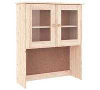 Dresser Top Wooden Kitchen Shelf Top for Highboard ALTA Solid Wood Pine vidaXL