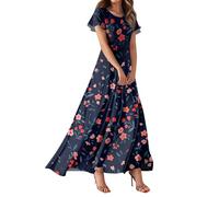 Dresses for Women UK Plus Size Summer Black Dress Maxi Milkmaid Bandeau Denim Black Dress for Women Funeral Orange Plus Size Sequin Womens Summer Dresses UK Cotton, Red S