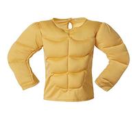dressforfun 900997 Children’s Muscle Shirt, Skin Colour, Muscle Top for Fancy Dress Costume, Superhero Strongman Cosplay Carnival - different Sizes - (152 | No. 304004)