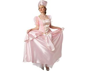 dressforfun Princess Sleeping Beauty Costume | Charming dress with embroidery on the bodice | In rown with precious stones (XXL | No. 301882)