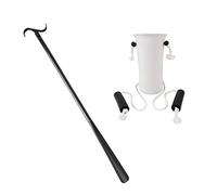 Dressing aid for socks and stockings, sock dressing aid after hip surgery, disabled aid, shoe horn long assisted dressing for seniors