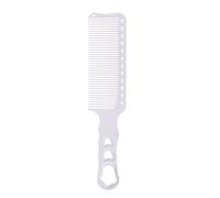 Dressing Comb Hair Comb Black Hair Salon Hairdressing Comb Wide Tooth Haircut Hair Trimmer Comb Styling Tool 1pc Hair Detangler Comb(White,L)