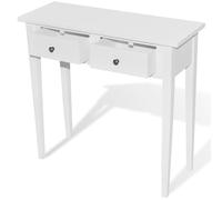 Dressing Console Table Wood Bedroom Makeup Display Desk Multi Colours vidaXL