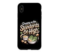 Dressing on the Side Standards on High Caesar Salad Case for iPhone XS Max