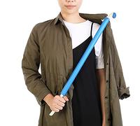 Dressing Stick with Long Handle Shoe Horn and Sock Removal Tool, Mobility Disability Aid for Easy On Off Dressing for Elderly and Disabled Users