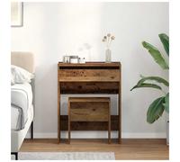 vidaXL Dressing Table Old Wood 60 x 40 x 75 cm Engineered wood