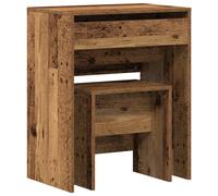 Dressing Table and Stool Bedroom Cosmetic Table Vanity Makeup Table vidaXL