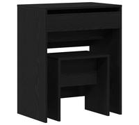 vidaXL Dressing Table Old Wood 60 x 40 x 75 cm Engineered wood