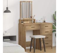 Dressing Table Artisan Oak 50 x 41 x 140 cm Engineered Wood