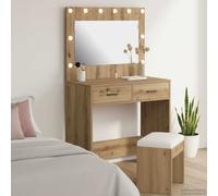 Dressing Table Artisan Oak 78.5 x 41 x 135 cm Engineered Wood