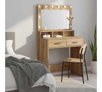 Dressing Table Artisan Oak 79 x 41 x 135 cm Engineered Wood
