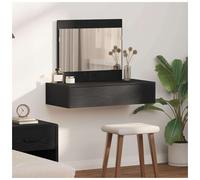 Dressing Table with Drawer with Storage Engineered Wood Modern Vanity vidaXL